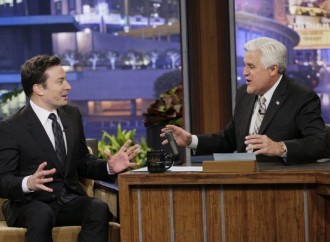 Jimmy Fallon writes thank-you notes to Jay Leno