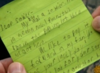 Ohio boy turns found fortune into act of kindness