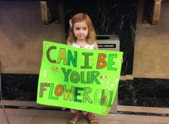 She Wanted To Be a Flower Girl, But She Needed a Wedding