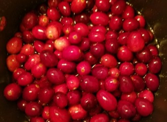 Good for You Cranberry Sauce: No White Sugar Added