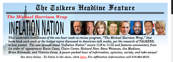 Claire Carter Featured on “The Michael Harrison Wrap”